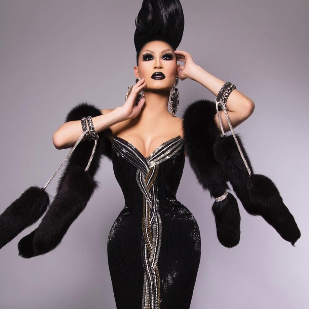 Bob Mackie Black Dress